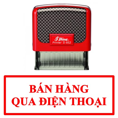 Đóng dấu Bán hàng qua điện thoại