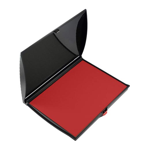 Hộp dấu tampon Shiny SP3 đỏ - 100x70mm