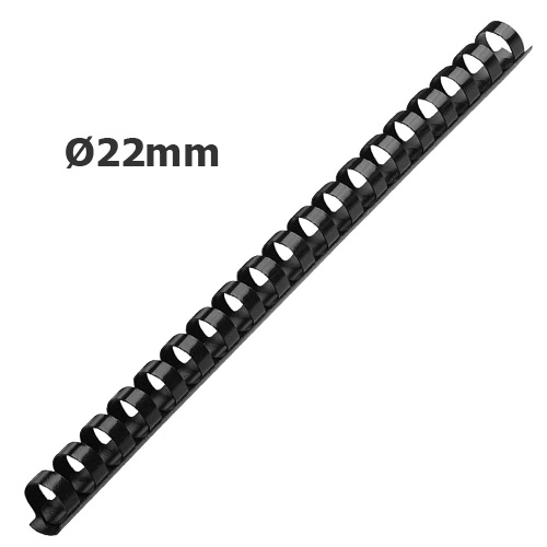 Gáy lò xo nhựa 22mm - 180 tờ