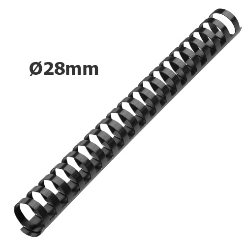 Gáy lò xo nhựa 28mm - 250 tờ