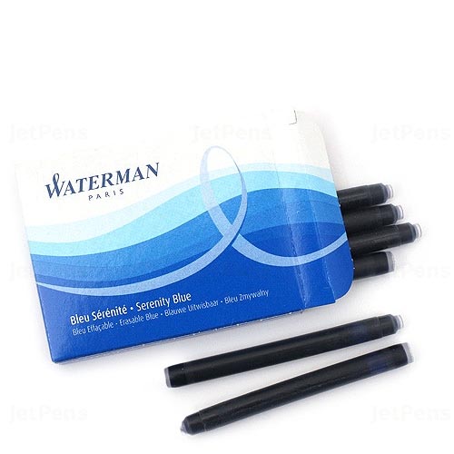 Ống mực Waterman xanh